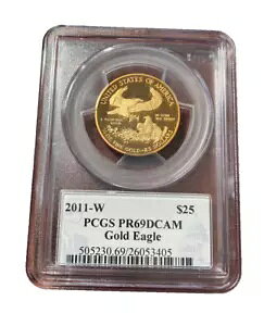 US 2011 W S[h 1/2 IX $25 PCGS PR69DCAM v[t S[h C[O