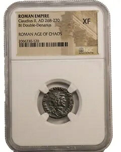 NGC XF ���[�}�� BI �N���E�f�B�E�X 2 ���̃_�u�� �f�i���E�X �S�V�b�N AD268-70 NGC �G���V�F���g