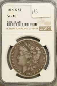 1892-S ���[�K�� �V���o�[ �_���[ NGC VG10 #1-038