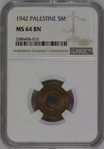 �p���X�`�i�A5 �~�� 1942 NGC MS 64 BN (PAL.)�A���A