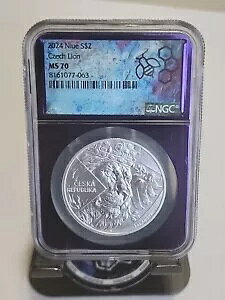 2023 jEG `FR CI S$2 MS69 1oz Vo[ NGC p[v RA g[_[xA