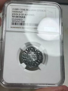 1280-1304 �x���M�[: Hainaut Esterlin - NGC VF �ڍ�