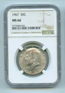 USA AJ n[t_[ Vo[ J.F PlfB 1967 NGC Ms 66 N° 1