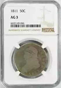 1811 �L���b�v�t���o�X�g 0.5 �h�� 50C NGC �F�� AG 03 ���x�ǍD (046)