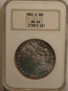 1881 S [K Vo[ _[ NGC MS64 GEN 4 z_[ t@beB ****3021