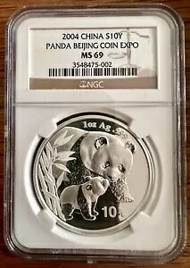 2004 `Ci p_ kRC GLX| MS69 Vo[ 10Y NGC MS 69 Mg