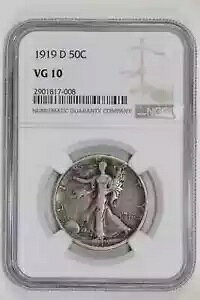 1919-D �E�H�[�L���O ���o�e�B �n�[�t�_���[ NGC VG10