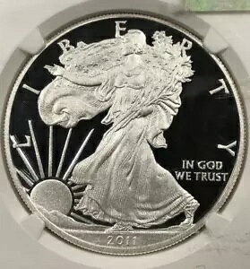 2011-W ASE o[jbVh v[t AJ Vo[ C[OB $1 NGC PR70Ult.JB 25Ԗڂ̃AB