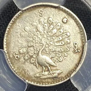 �r���} PEACOCK Mu ��� 1852 AD CS1214 �~�����}�[ �}���_���[�~���g �~���h�� PCGS XF