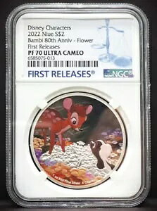 2022 jEG $2 1IX fBYj[LN^[ or 80NLOt[ NGC PF70 UC