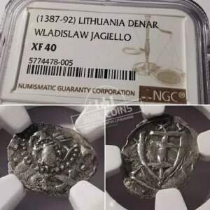 ���g�A�j�A - Wladislav Jagello - 1/4 �O���X - 1387 �N - 3-4J �^�C�v - NGC XF40