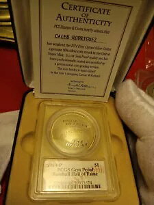 2014-P �싅�a������W�F�� �v���[�t �R���� �V���o�[ $1 �L���V�[ �}�N�t�@�[�����h PCGS