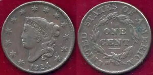 1824 1C �u���E�� �v�����V�F �I���W�i�� �J���[ & �\�� �R���l�b�g �w�b�h ���[�W CENT++