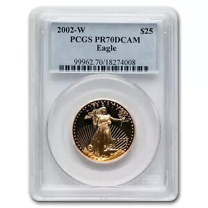 2002-W 1/2 IX v[t AJ S[h C[O PR-70 PCGS