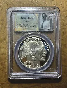2001 P �v���[�t �t���[�U�[ �V���o�[ �o�b�t�@���[ 189 PCGS PR70 �t���[�U�[ ���[���h���C�h # HKS1