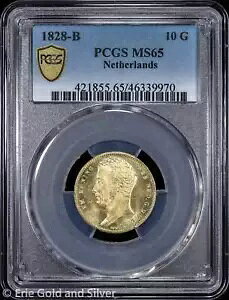 1828 B 10G I_ EB I 10 Of  PCGS MS 65 | UNC BU