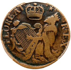 1670�N�� Vlack 1-B PCGS F 15 �Z���g�p�g���b�N �n�[�t�y�j�[ �R���j�A�� �R�C�� 1/2p