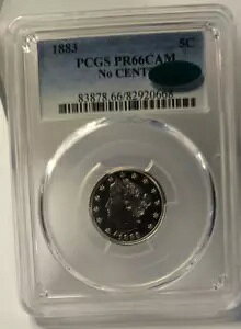 1883 v[t oeB V jbP ZgȂ PCGS v[t PR66 JI CAC 5,219 