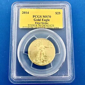 2014 $25 S[h 1/2 IX PCGS MS70 t@[Xg XgCN S[h AJ C[O A x