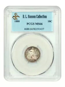 1880 10C PCGS MS66 ��: D.L.�n���Z��