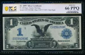 AC Fr 230 1899 $1 Vo[ؖ PCGS 66 EPQ ubN C[O!!!