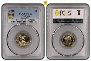 2021 $2 Tooth Fairy RC PCGS O[h MS69