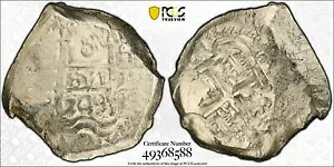 1749-P q �{���r�A 8 Reales Cob ~ PCGS MS61 ~ 1 DATE �� ~ Calico 511