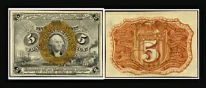 1863 5C ̃O[hł͊ Fractional Currency++ Fractional Curre ̑ 2 