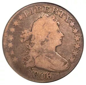 1806/5 25C �h���[�v �o�X�g �N�H�[�^�[ PCGS OGH VG10 (CAC)