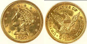 1907 G$2 1/2-�I���W�i�� �T�[�t�F�X & �J���[ ���o�e�B �w�b�h �N�H�[�^�[ �C�[�O��