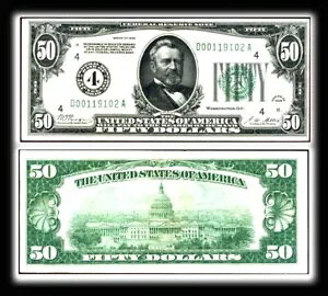 1928 $50 FRN-ЖʂɏȊp̐܂ -FR-2100-D++