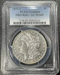 1895-S [K Vo[ _[ $1 PCGS AU ʏڍ׃t@Cɂ