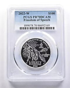 PR70DCAM 2022-W $100 AJ v`i C[O t[ Xs[` 1IX v`i PCGS *3348