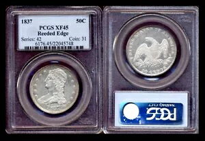1837 50C PCGS XF45 [hGbW IWiJ[ & \ʃLbvtoXgn[t ++