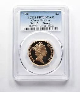 PR70 DCAM 1987 �C�M���X 2 �|���h S-SD2 �Z���g �W���[�W PCGS *9411
