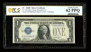 DBR 1928-E A $1 t@j[obN_1605 FB ubN PCGS-B 62 PPQ VA F72000361B