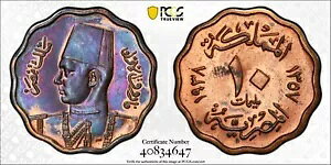 GWvgAv[t 10 ~GY LO t@[N 1938 PCGS PR 62 RB - gbv |bvAA 12