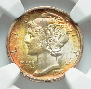 1918-S NGC MS66* CAC STAR |bvBSO[h2I NGC STARtŃAI}[L[_C