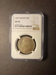 �X�g���C�c �N�C�[�� �r�N�g���A �V���o�[ 50 �Z���g 1899 �N�� ������ NGC AU55