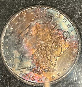 1883-CC $1 GSA [K Vo[ _[ PCGS MS65 - ACX Ah t@CA g[A COA t