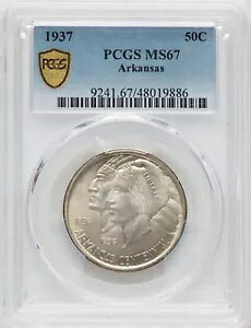 1937 US Vo[LO 50C A[J\[ - PCGS MS67