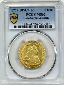 1774 C^A - i| & V`A 6 hDJeBAtFfBih 4  - Cat #KM176 - PCGS MS62