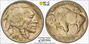 1937-D 5c �~���g �G���[ 3 �r & �������~�l�[�V���� �I�u�u PCGS AU55 �o�b�t�@���[ �j�b�P��...