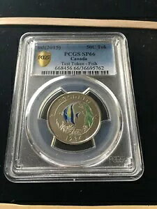 (ND) 2015 �e�X�g�g�[�N���t�B�b�V�� ; PCGS �O���[�h**SP-66** 50C �g�N #668456.66/36695762