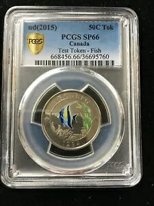(ND) 2015 �e�X�g�g�[�N���t�B�b�V�� ; PCGS �O���[�h**SP-66** 50C Tok #5760