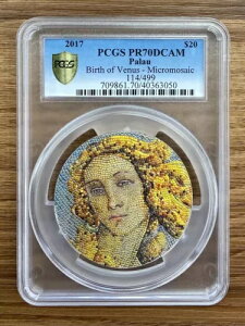 2017 pI BIRTH OF VENUS O[g }CNUCN pbV 3 IX Vo[ RC PCGS PR70