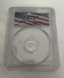  WTC Jo RC v`i PCGS MS69 2001 Ȑ_ $10
