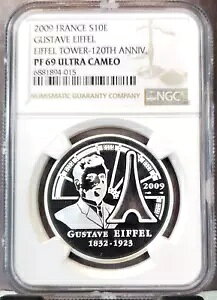 2009 tX Vo[ 10 [ GbtF NGC PF 69 Eg JI 󏭂ȑf炵RC