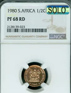 1980 AtJ t[V 1/2 Zg NGC PF68 RD MAC \ ō & X|bgX *