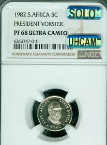 1982 ��A�t���J 5 �Z���g NGC PF68 MAC UHCam SOLO �ō����O���[�h & MAC �X�|�b�g���X *